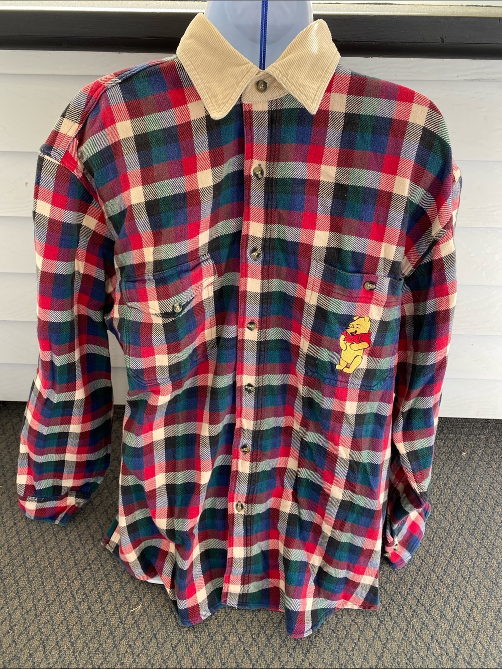 Disney Winnie The Pooh Top- Men's Large- 100% Cotton